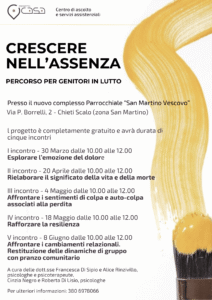 Genitori in lutto, crescere nell’assenza