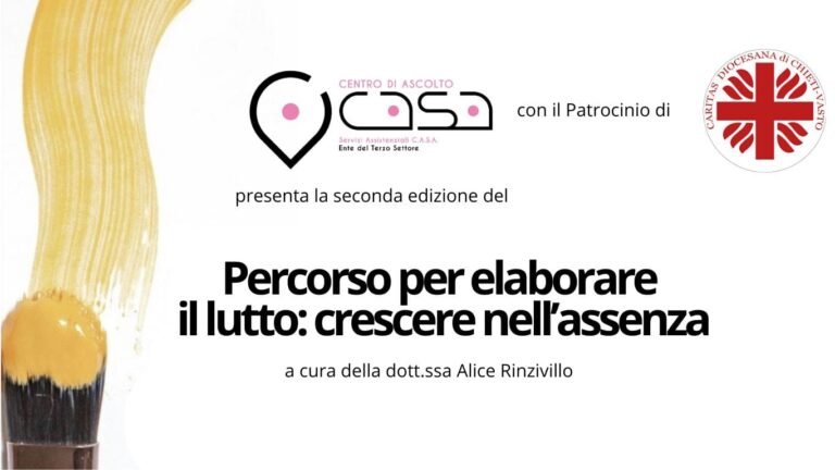 “Crescere nell’assenza”: un nuovo percorso per affrontare il lutto promosso dal C.A.S.A.